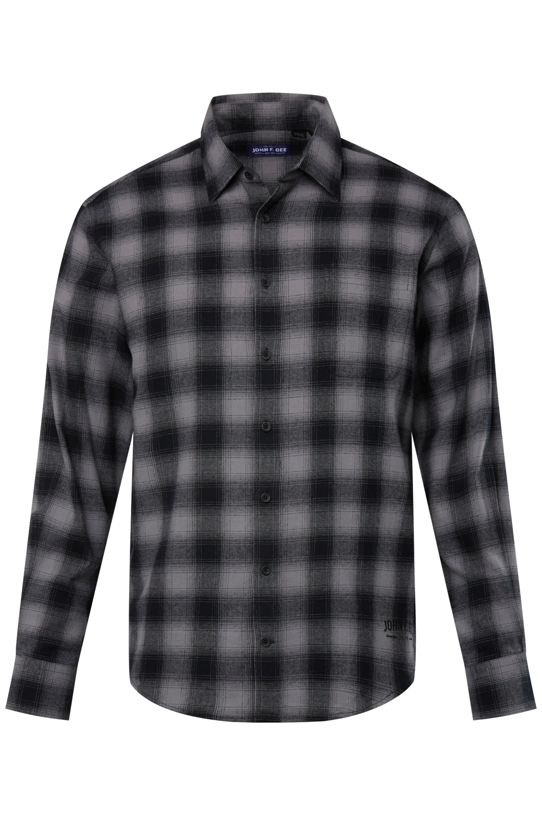 John F. Gee Regular Fit Hemd in Mischfarben: Vorderseite