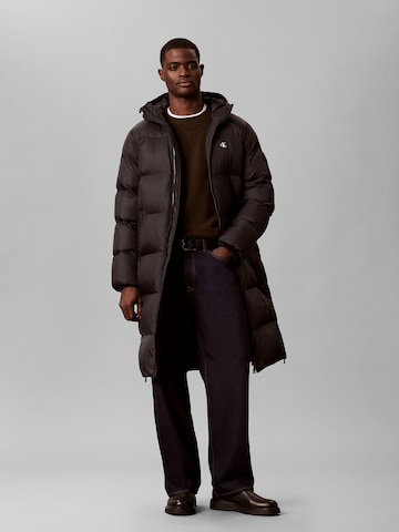 Regular Manteau d’hiver Calvin Klein Jeans en noir : devant