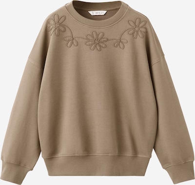 MANGO KIDS Collegepaita 'FLORA' värissä mokka, Tuotenäkymä