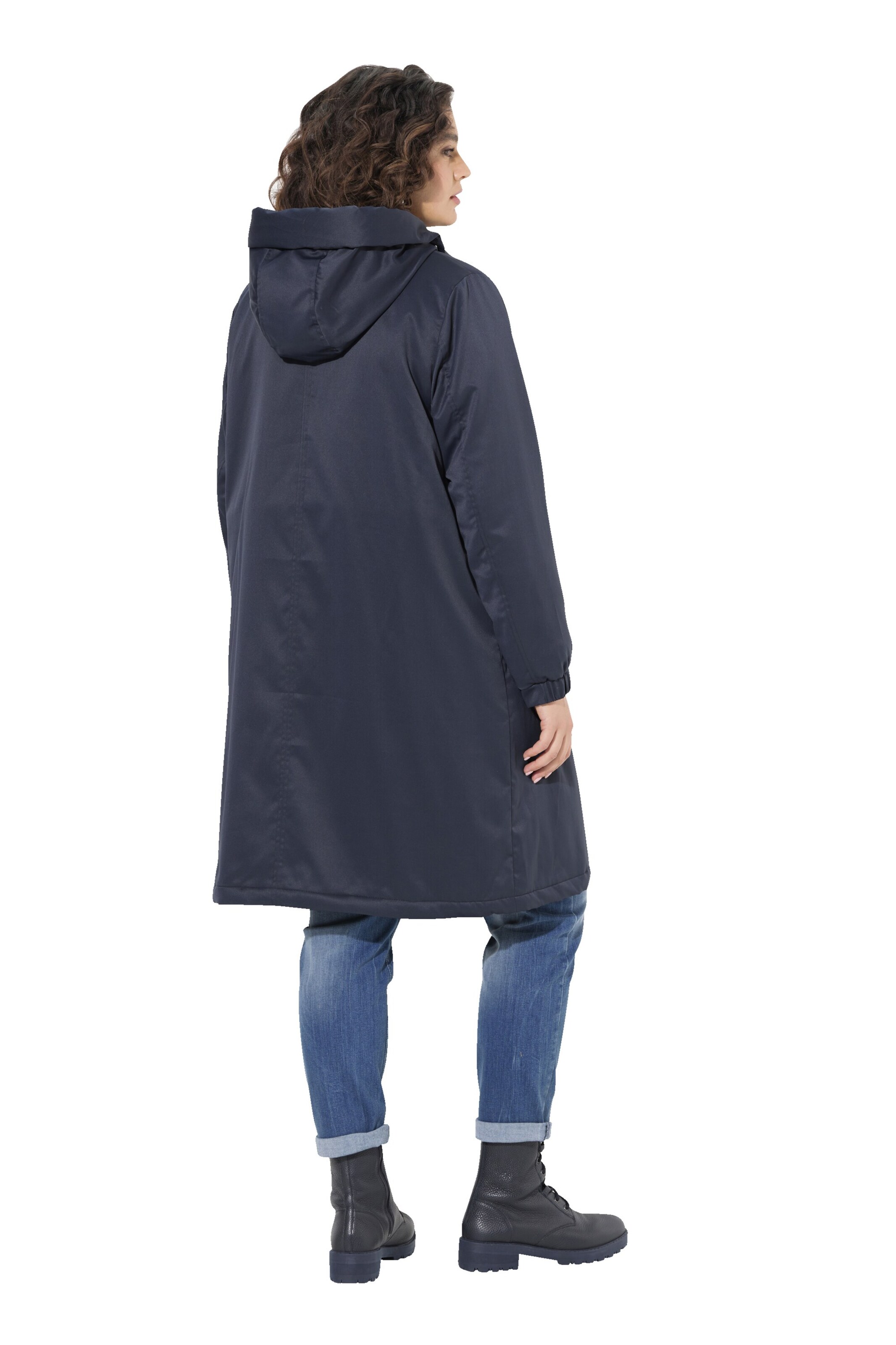 Ulla Popken Wintermantel in Grijs