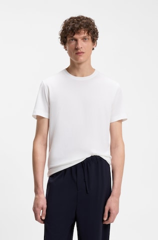 BOSS T-Shirt 'Taut' in Weiß: Vorderseite
