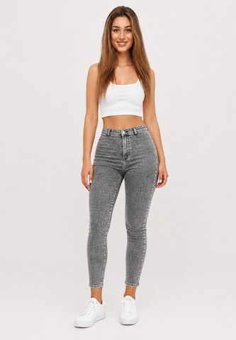 Skinny Jean Elara en noir : devant