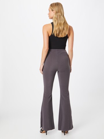 Nasty Gal Flared Pants in Grey