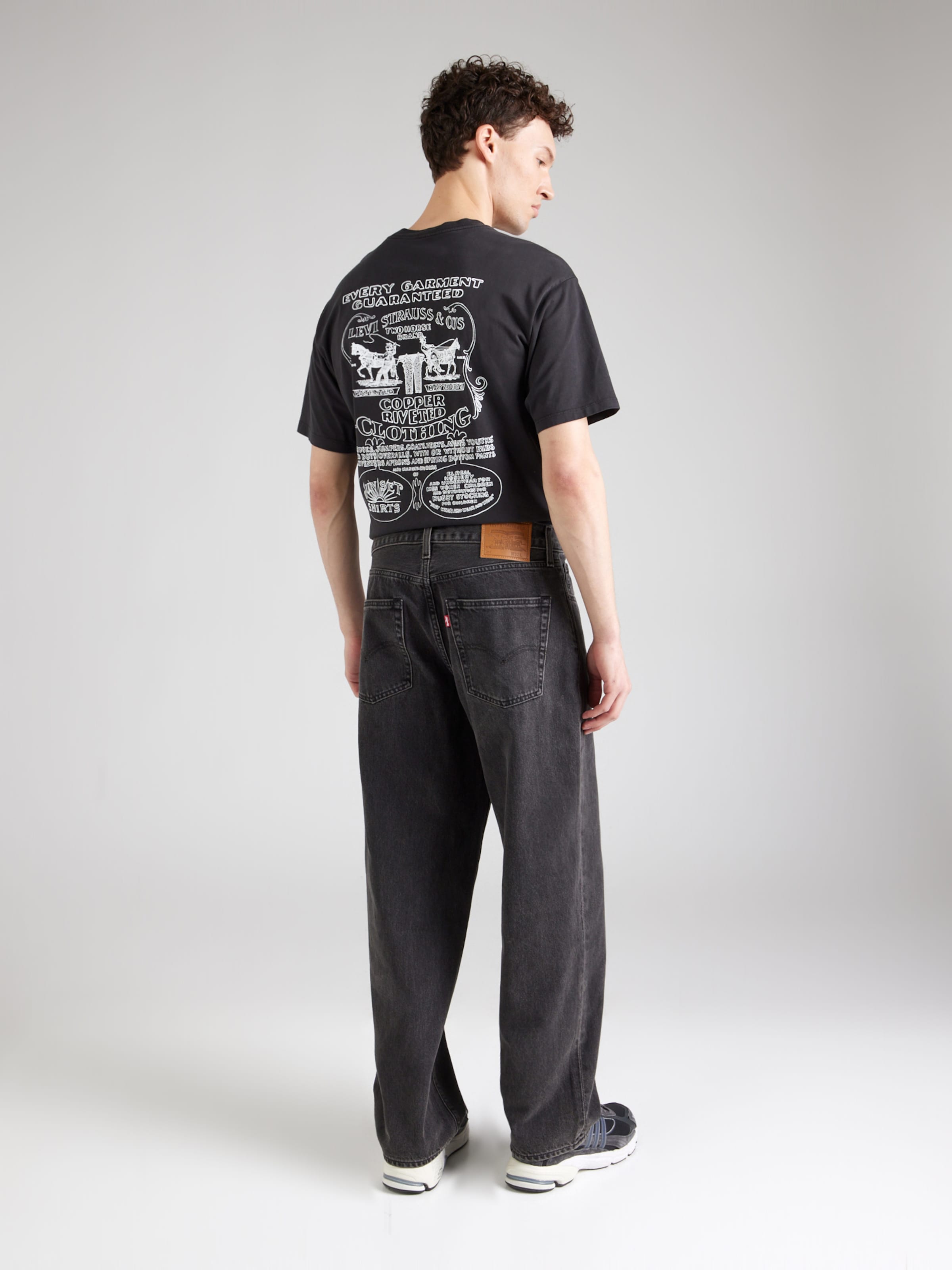 LEVI'S ® Baggy Jeans '578® BAGGY' pe Negru | ABOUT YOU
