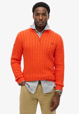 Superdry Trui in Oranje: voorkant