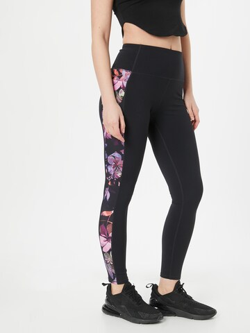 Regular Pantalon de sport SKECHERS en noir : devant