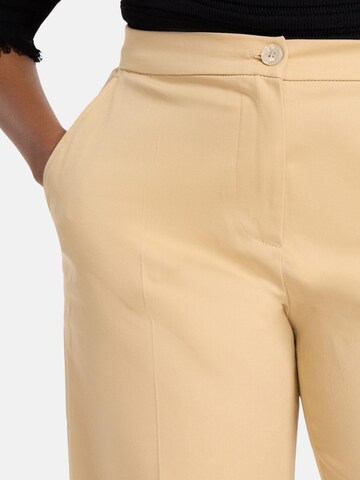Elena Mirò Regular Trousers in Beige