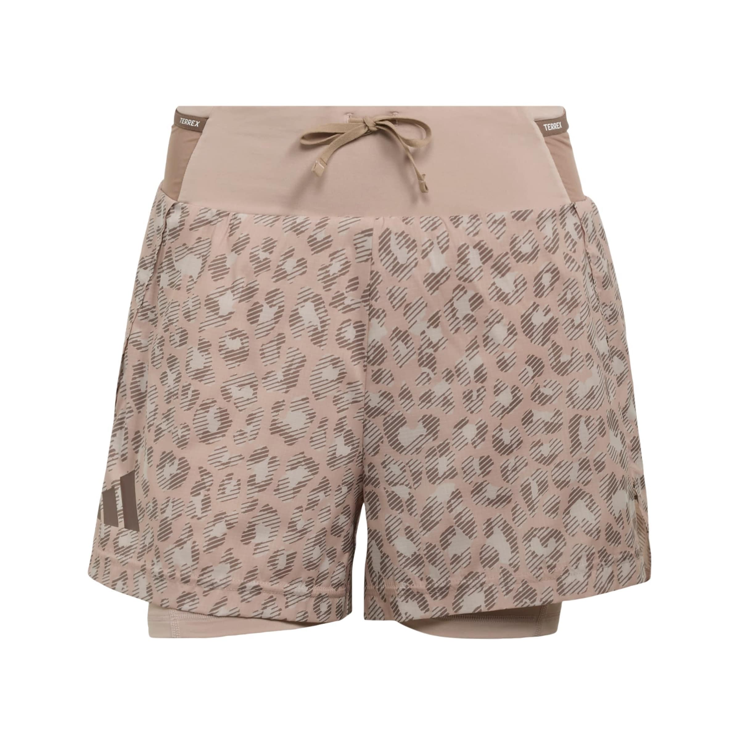 ADIDAS TERREX Regular Outdoorshorts 'Xploric' in Beige: Vorderseite
