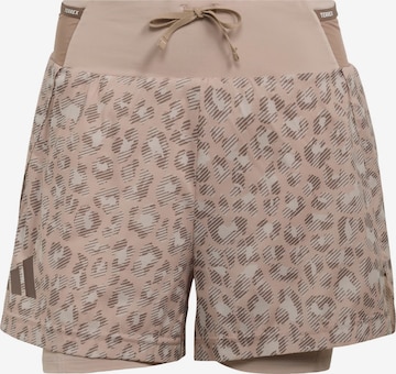 ADIDAS TERREX Regular Outdoorshorts 'Xploric' in Beige: Vorderseite