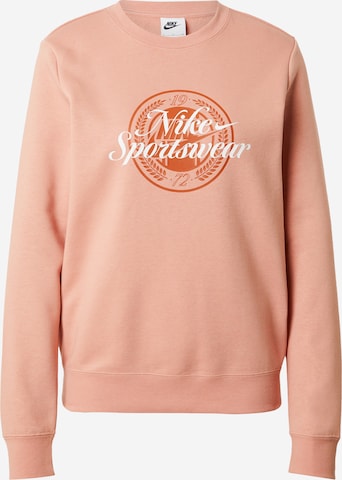 Nike Sportswear Свитшот 'CLUB FLC' в Золотой: спереди