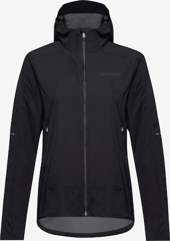 GORE WEAR Performance Jacket 'Fernflow' in Black: front