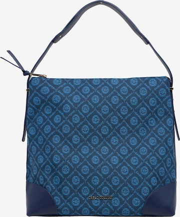 Carlo Colucci Shoulder Bag ' Desaler ' in Blue: front