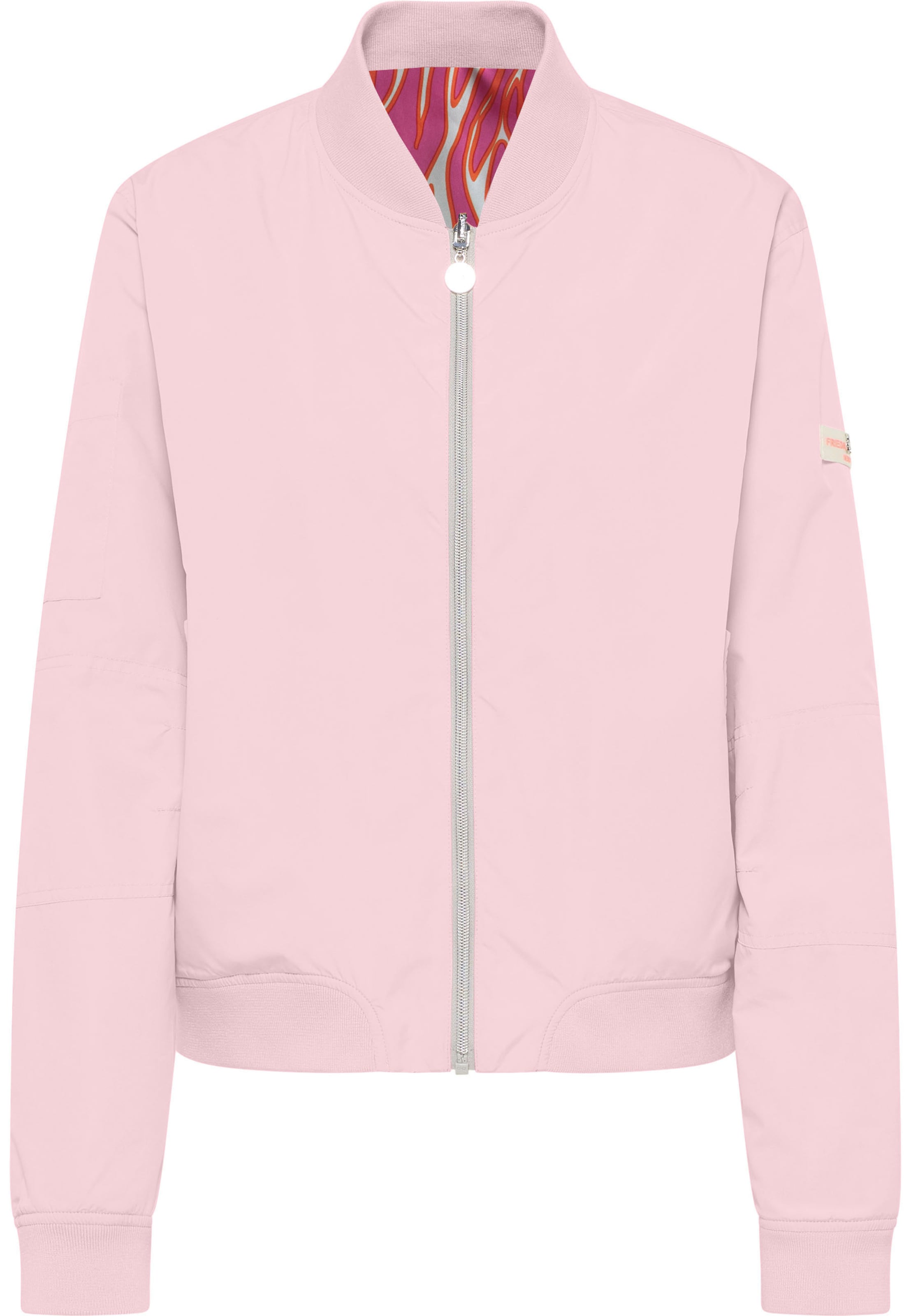 Frieda & Freddies NY Between-Season Jacket 'Brooklyn' in Pink: front