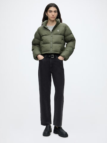 Geacă de primăvară-toamnă 'ESSENTIAL' de la Calvin Klein Jeans pe verde