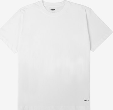 Obey Shirt in White: front