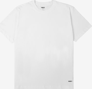 Obey Shirt in White: front