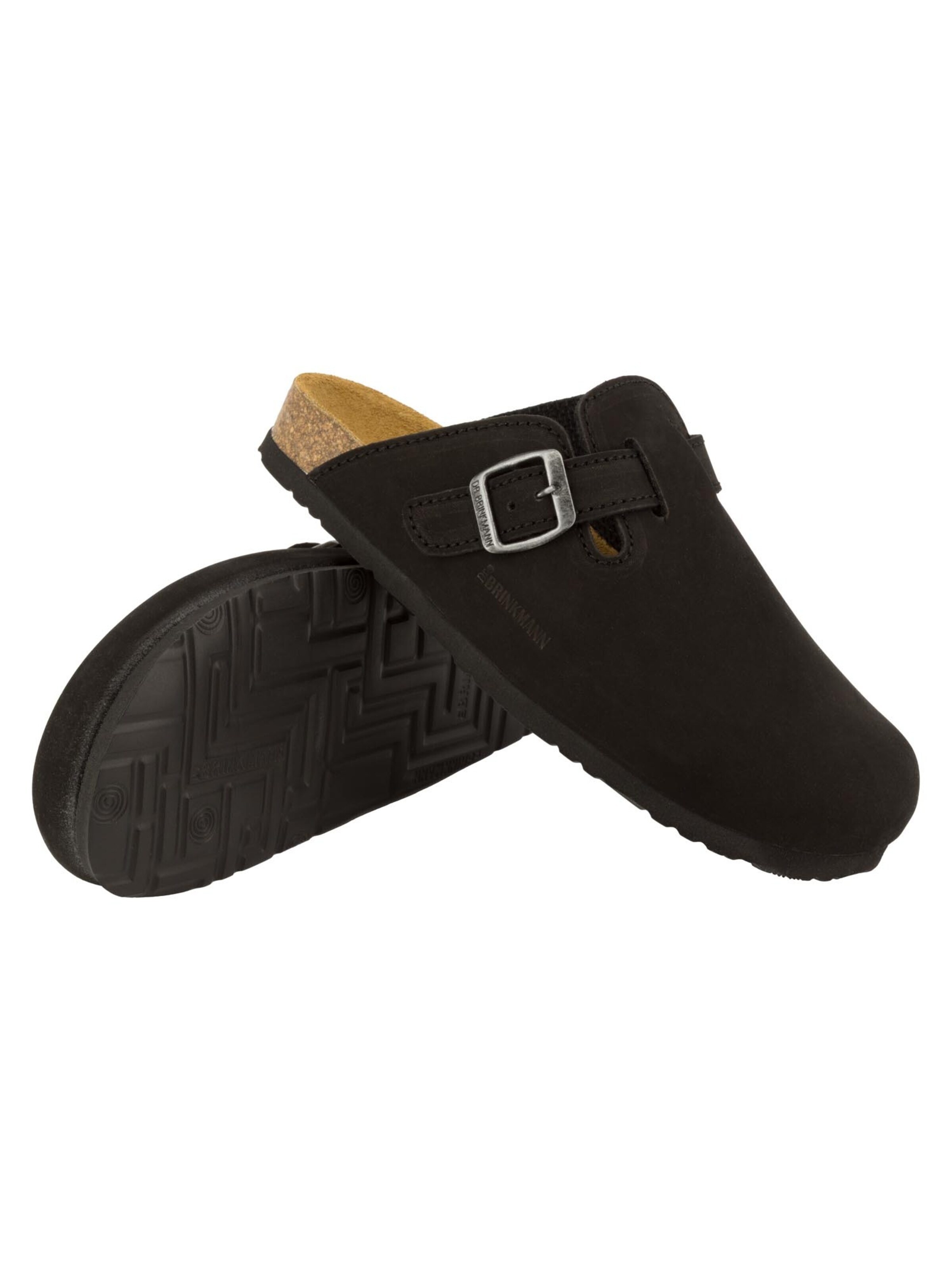 DR. BRINKMANN Clogs 'Nerpio' in Black