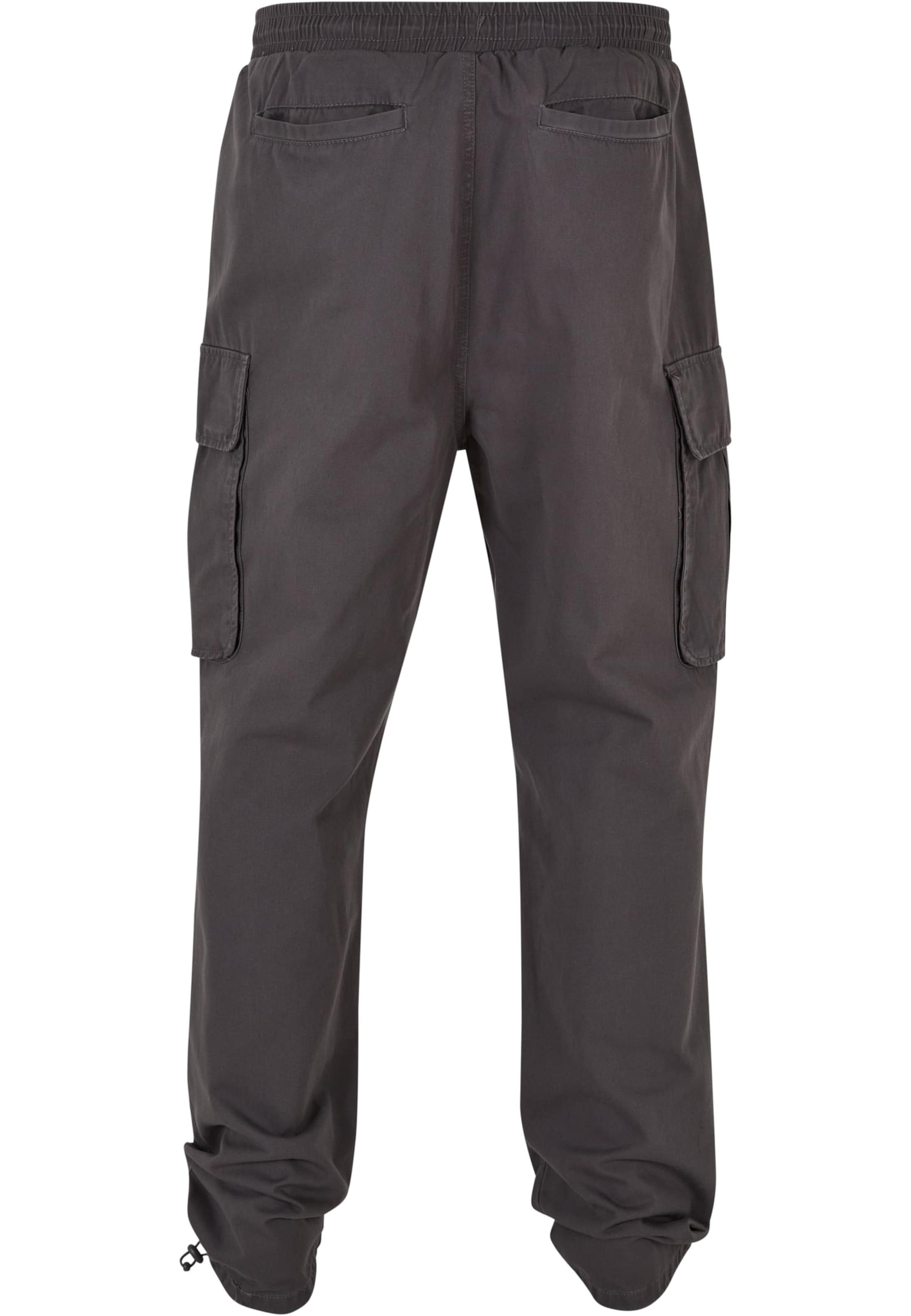 Regular Pantaloni cu buzunare de la Karl Kani pe gri