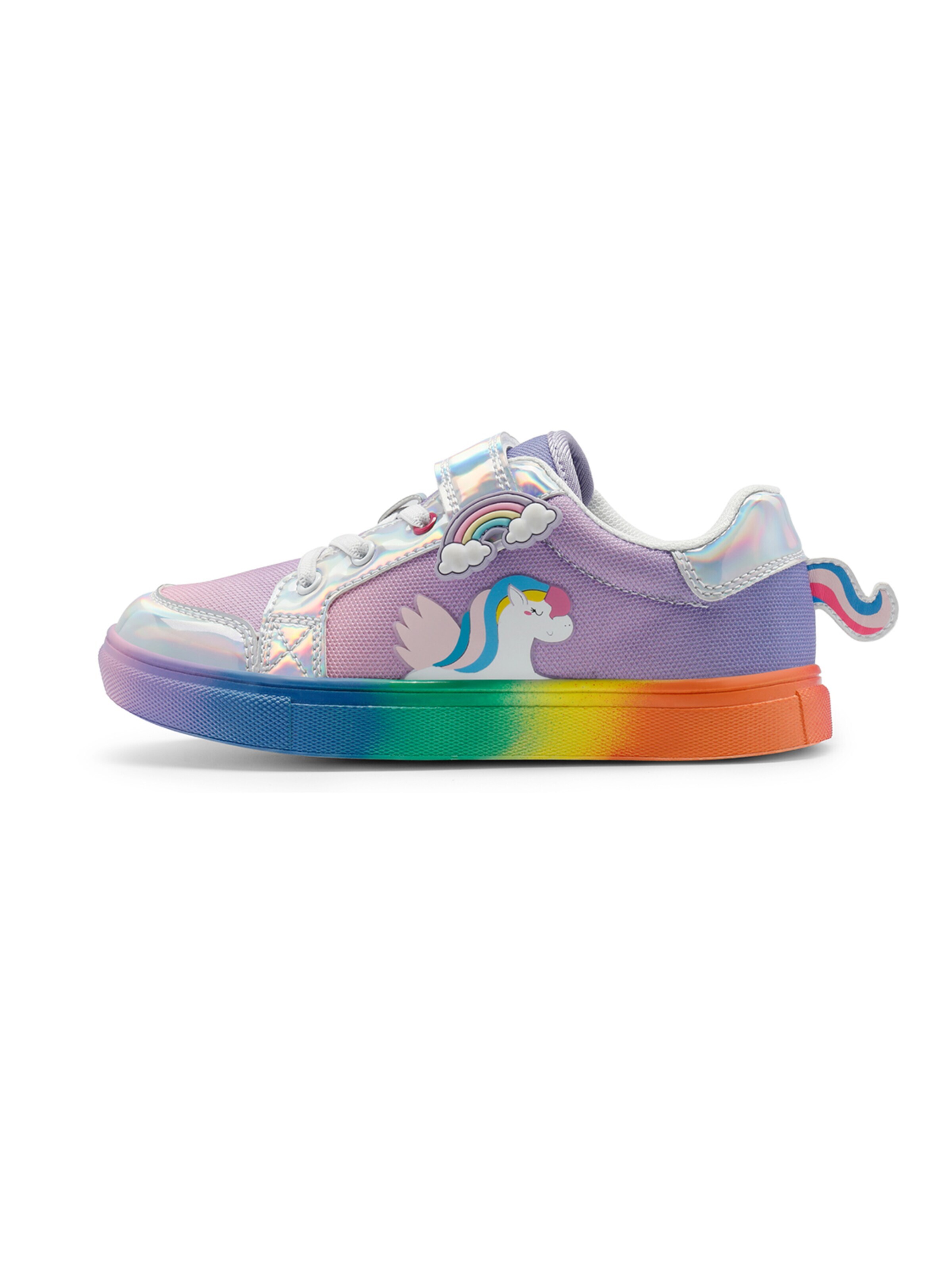 Baskets Dream Pairs en violet : devant