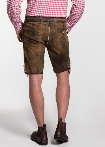 SPIETH & WENSKY - regular Pantalón tradicional 'Havel' en marrón
