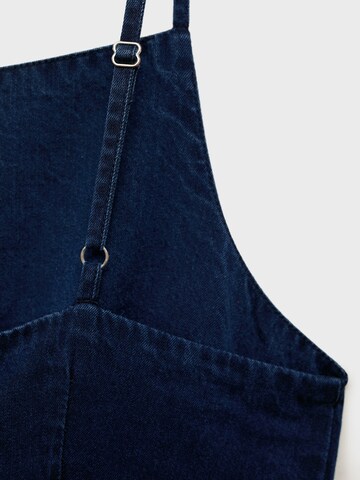 MANGO Jumpsuit 'CRETA' in Blue