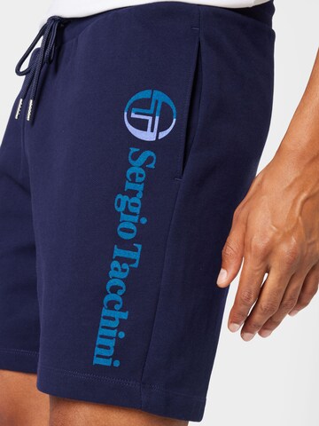 Sergio Tacchini Normalny krój Spodnie sportowe 'NEW IBERIS' w kolorze niebieski