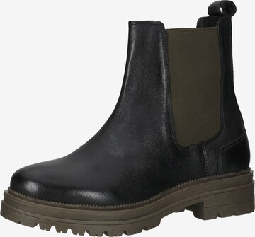 LAZAMANI Chelsea Boots in Black: front