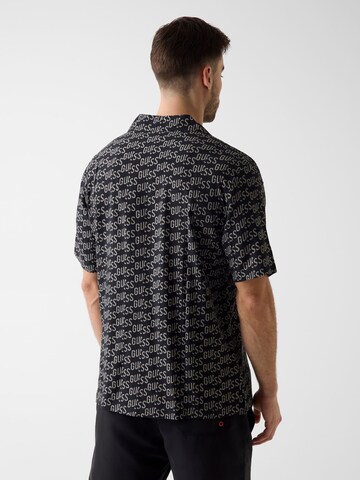 GUESS Regular Fit Hemd in Schwarz