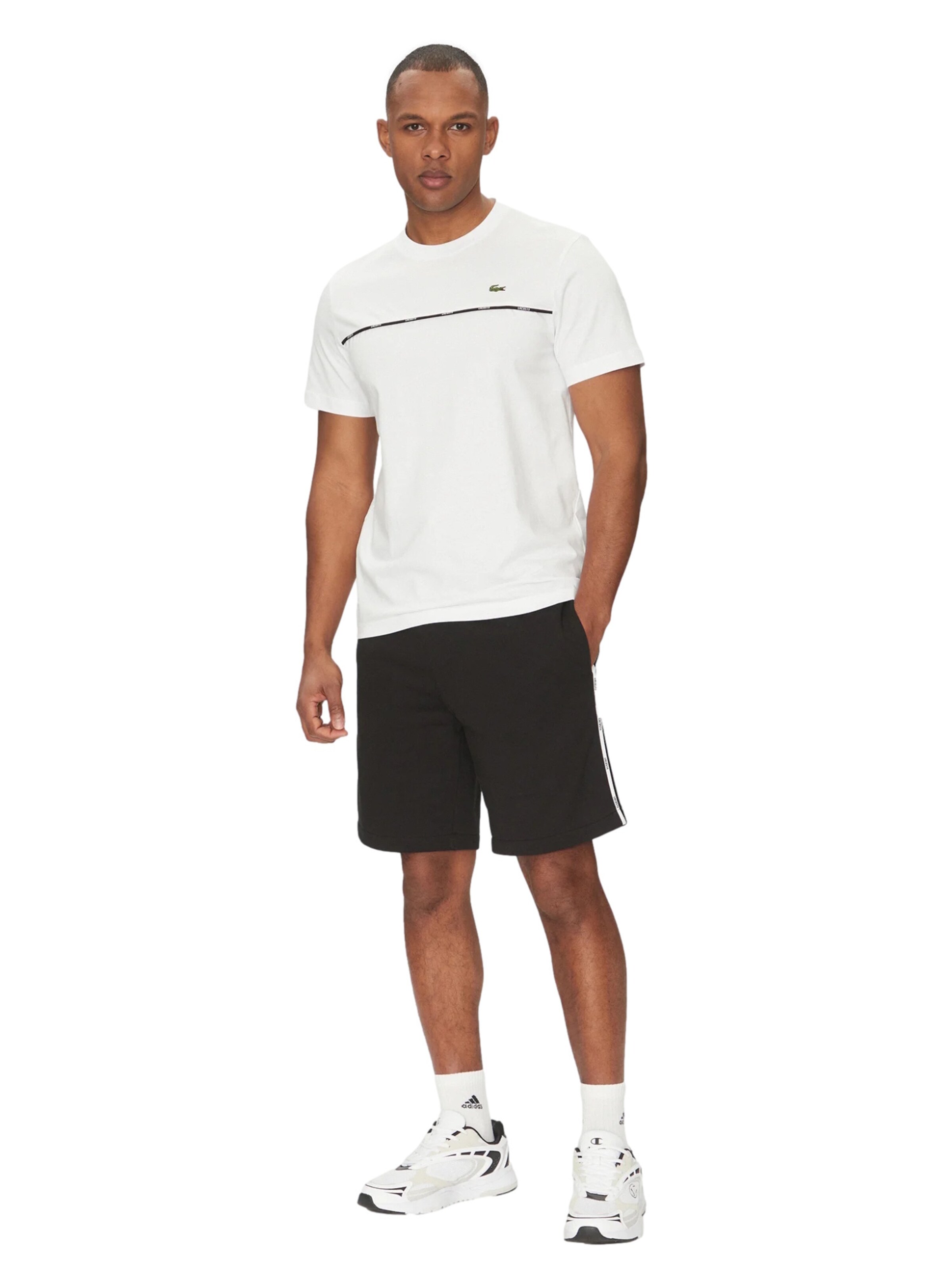 LACOSTE Regular Pants in Black