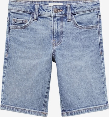 MANGO KIDS Regular Jeans 'JOHN' in Blauw: voorkant