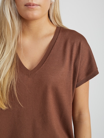 Haut 'Peyton' minus en marron