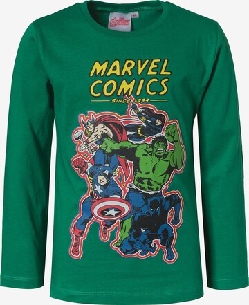 Marvel Avengers Shirt in Green: front