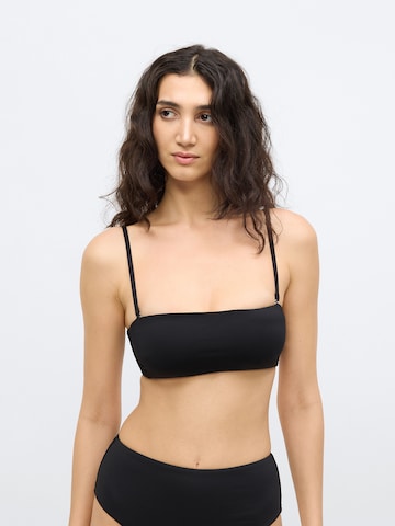 Calvin Klein Swimwear Бандо Верх бикини в Черный