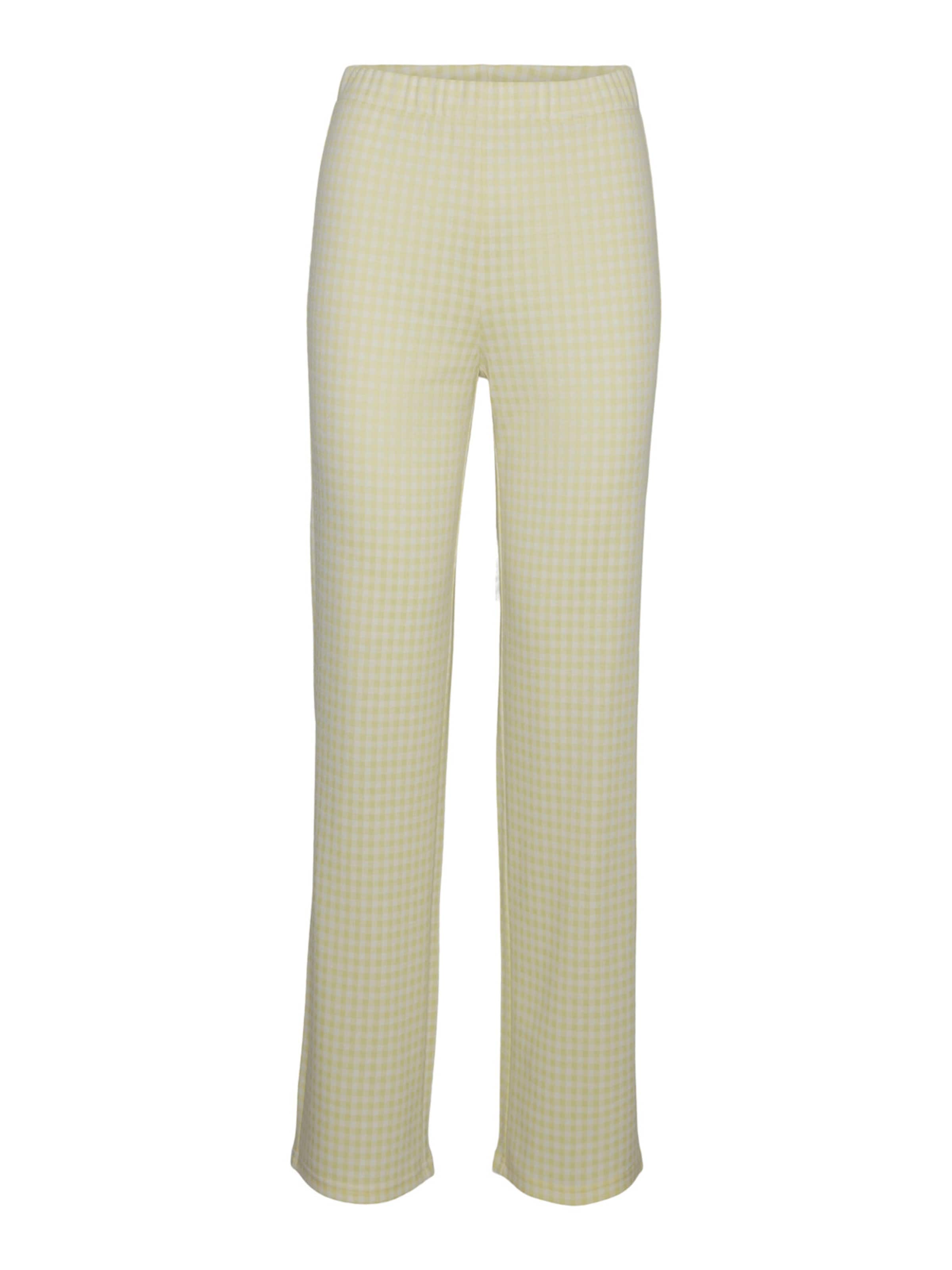 Regular Pantalon 'Kida' VERO MODA en jaune : devant