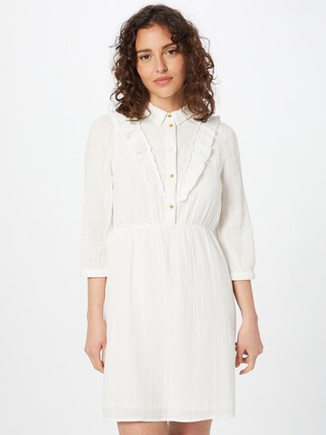 Robe-chemise VERO MODA en blanc : devant