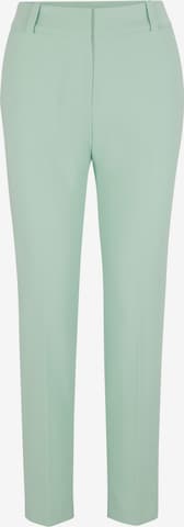 HUGO Bandplooibroek 'Hetana' in Groen: voorkant