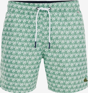 WE Fashion Плавательные шорты в Зеленый: спереди