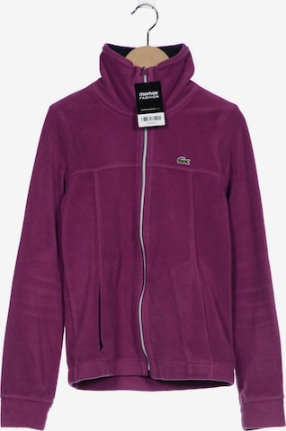 Lacoste Sport Sweatshirt & Zip-Up Hoodie in S in Purple: front