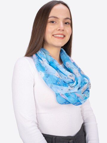 Seasons of April Tunnelsjaal 'Molly' in Blauw