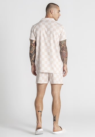 Gianni Kavanagh Regular Fit Hemd 'Piazza' in Beige