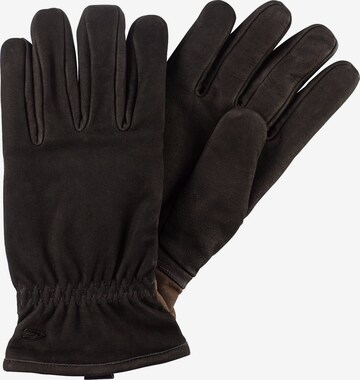 CAMEL ACTIVE Full Finger Gloves in Black: front