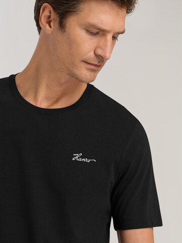 Hanro T-Shirt ' Living Shirts ' in Schwarz