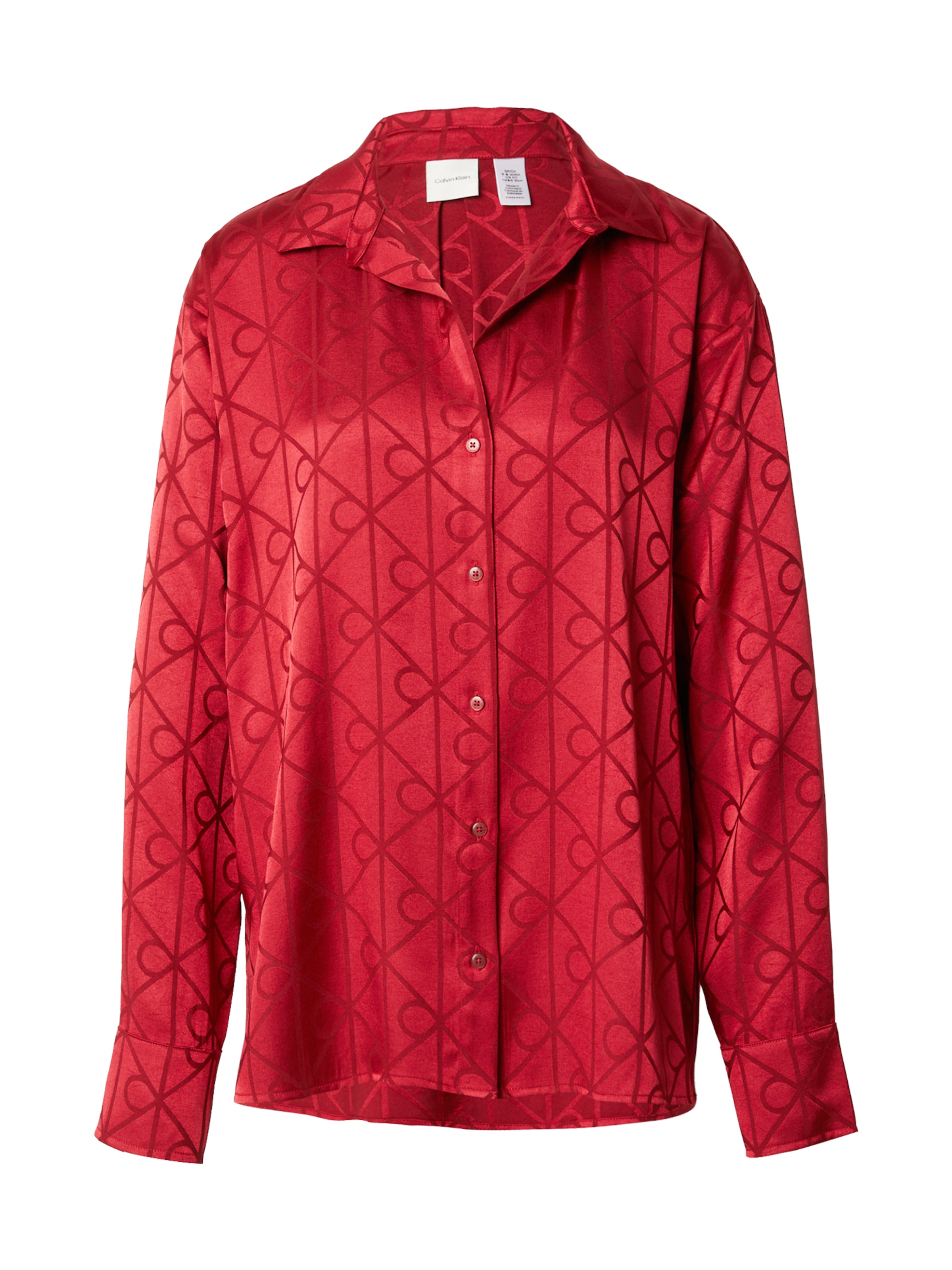 Calvin Klein Pidžaama, värv punane: eest vaates