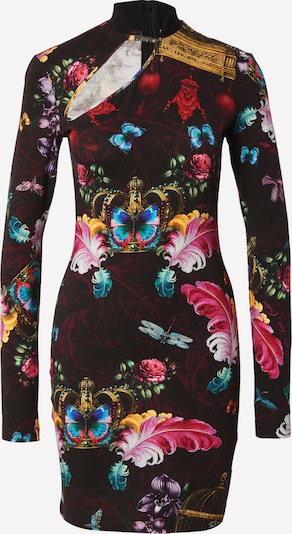 Versace Jeans Couture Šaty - modrá / zelená / pink / černá, Produkt