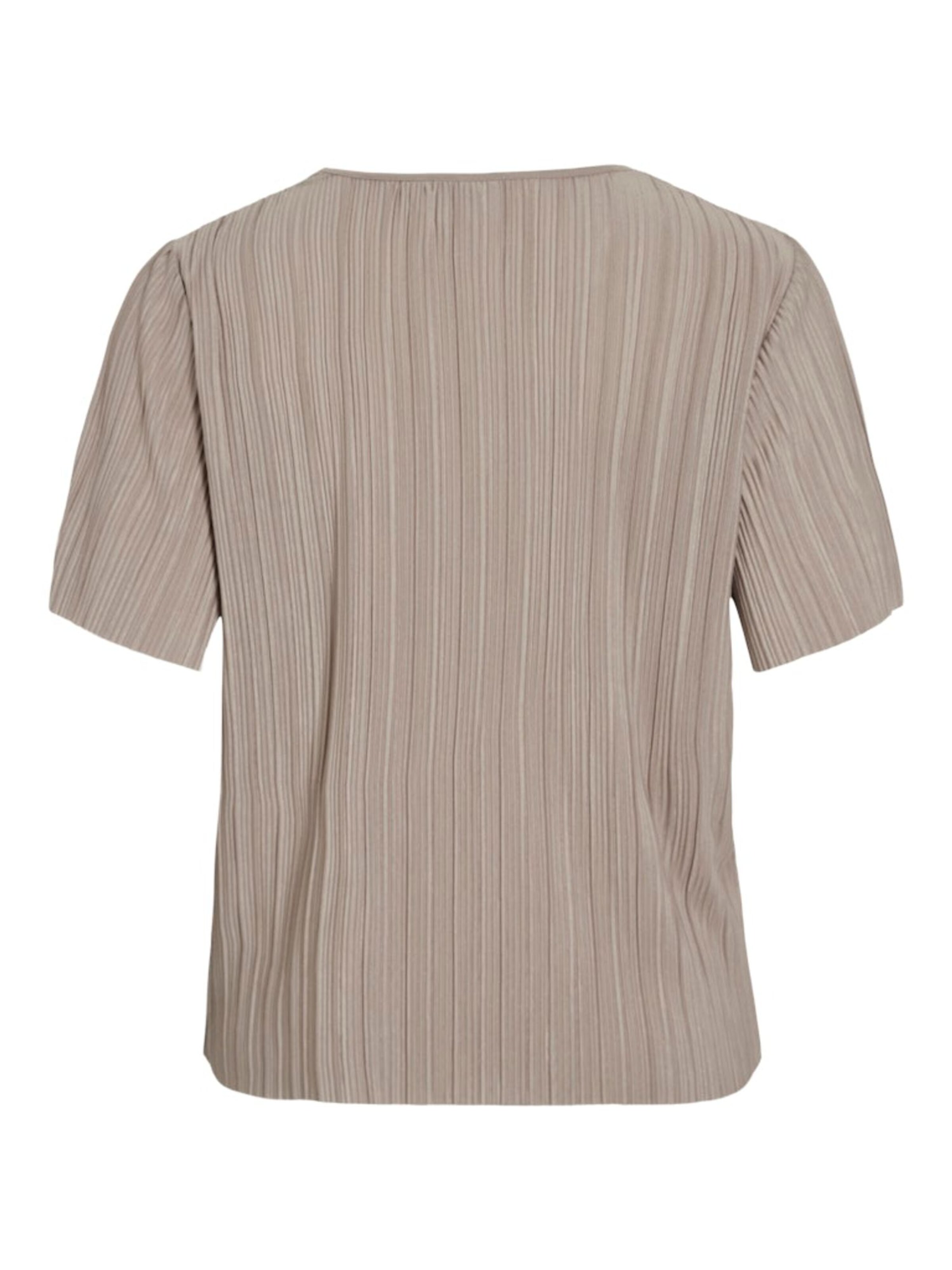 VILA Shirt 'VIPLISA' in Beige