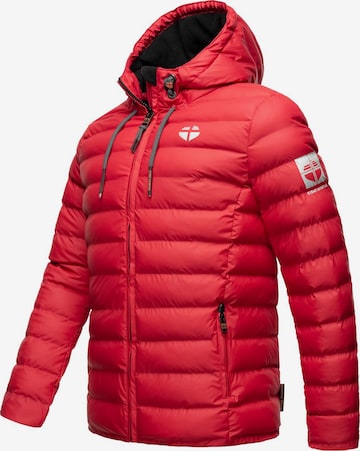 STONE HARBOUR Zimska jakna 'Zaharoo' | rdeča barva