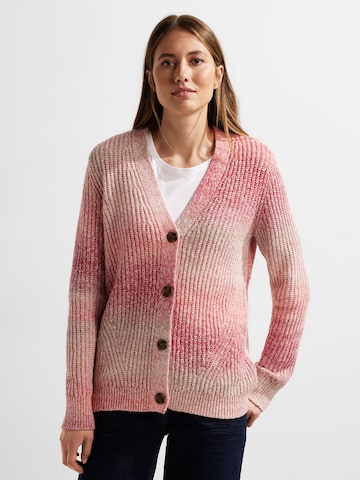 Cardigan CECIL en rouge : devant