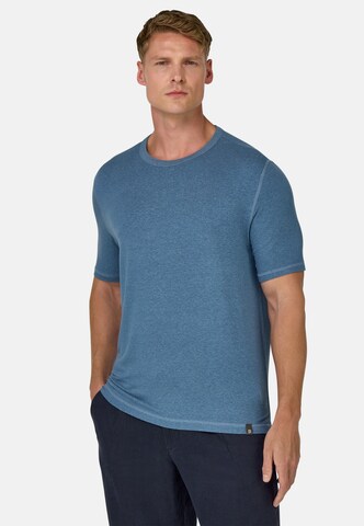 Boggi Milano Shirt in Blauw: voorkant