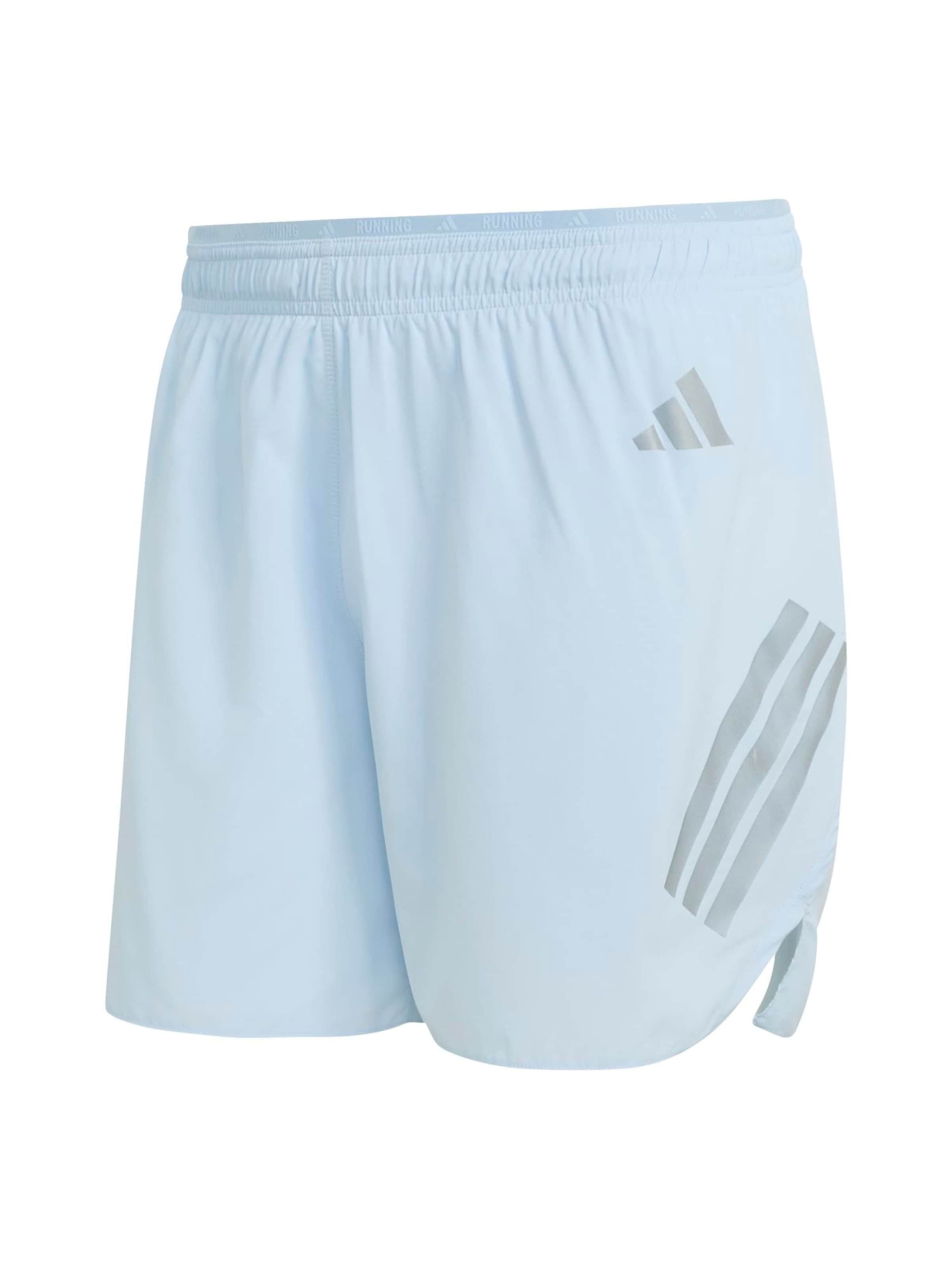 ADIDAS PERFORMANCE Sportshorts 'ADI365' in pastellblau / silber, Produktansicht