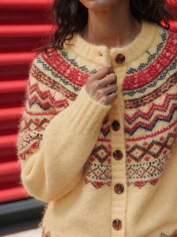 Next Knit cardigan in Yellow